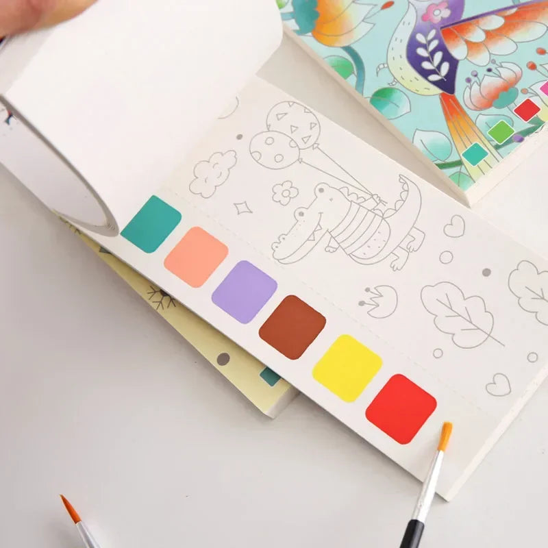 Watercolor Painting Book