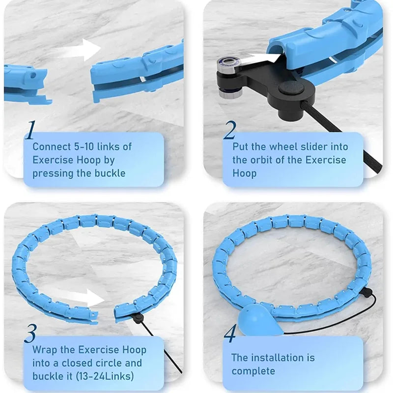 Fitness Hoop Weights to Exercise