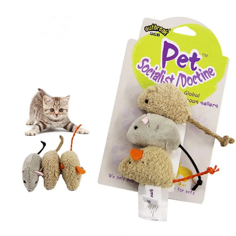 Plush Simulation Mouse Cat Toy