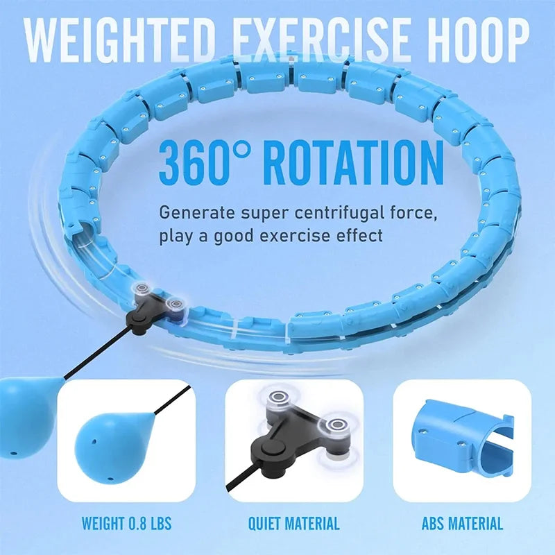 Fitness Hoop Weights to Exercise