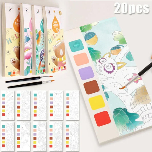 Watercolor Painting Book