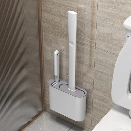 Wall Hanging Toilet Brush with Holder